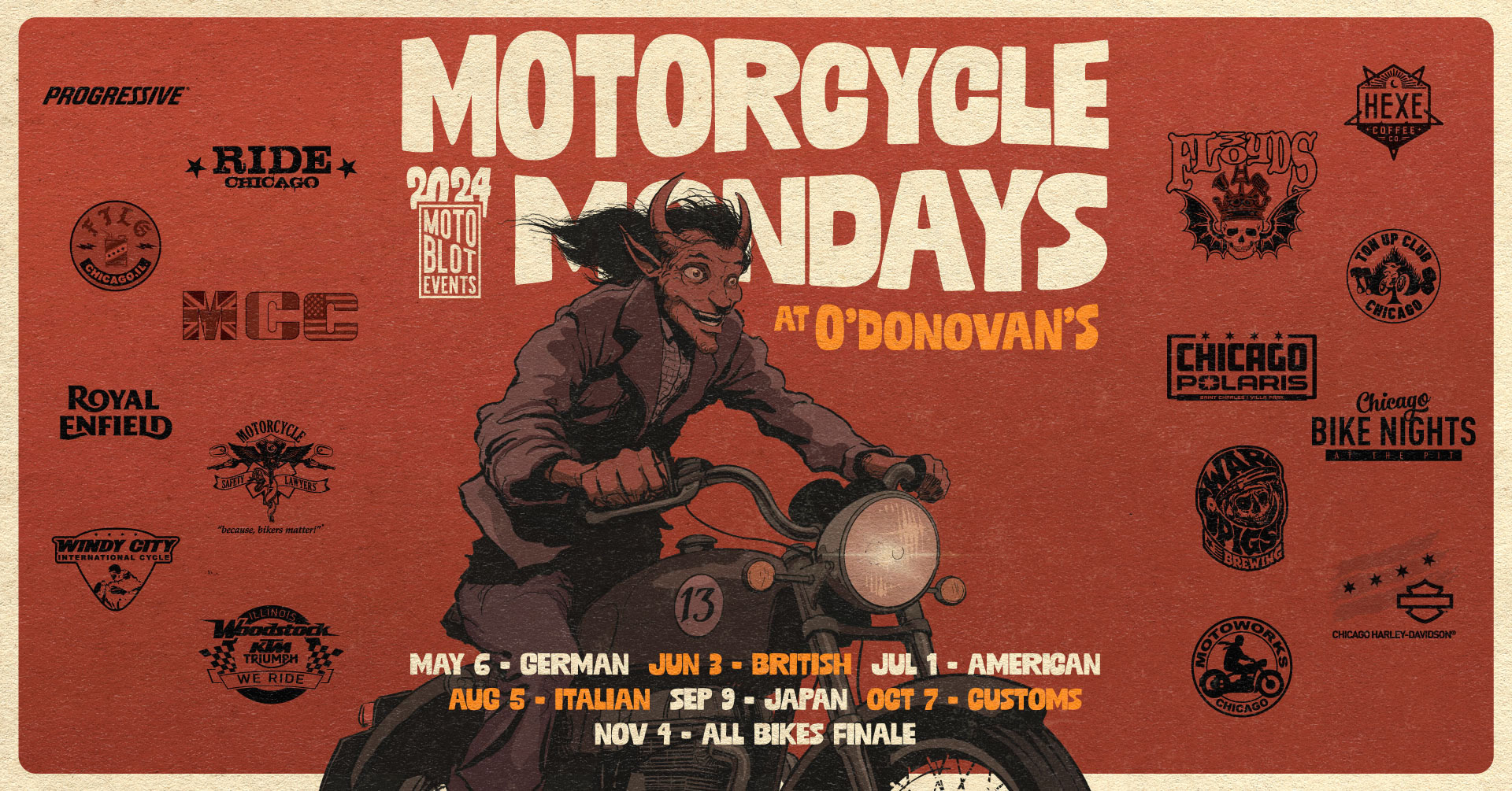 Motorcycle Mondays logo