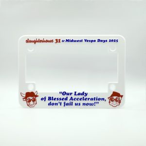 Slaughterhouse 31 License Plate Frame