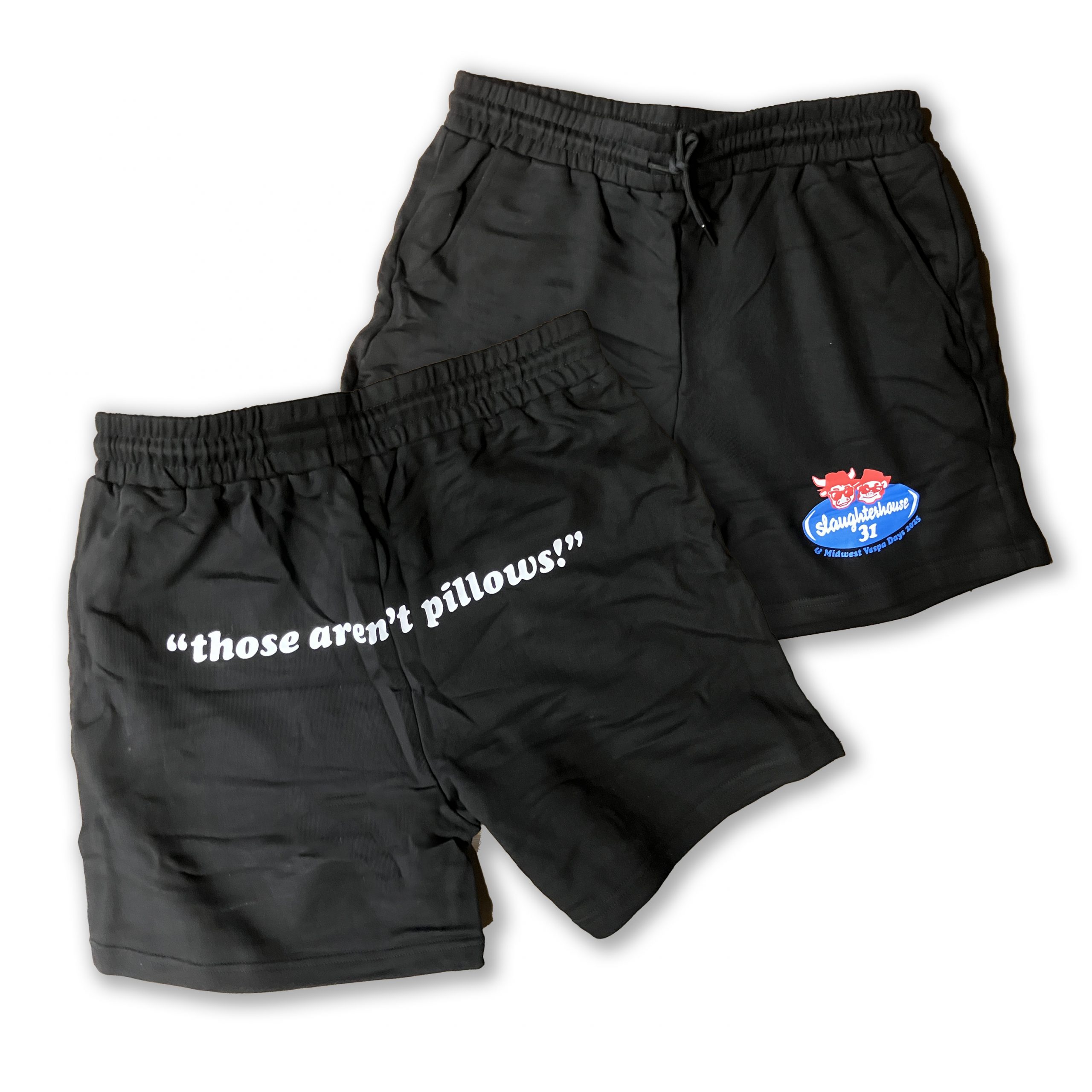 Slaughterhouse 31/Midwest Vespa Days "Those Aren't Pillows" shorts